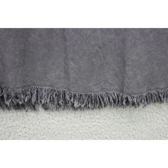 Umgee Gray Sleeveless Acid Washed Dress-Size Medium-Pockets - Picture 2 of 7